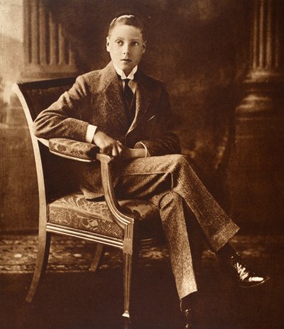 König Edward VIII. im Alter von sechzehn Jahren, 1910 von English Photographer